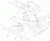 Toro 38176 - CCR Powerlite Snowthrower, 1997 (7900001-7999999) Listas de piezas de repuesto y dibujos CHUTE ASSEMBLY