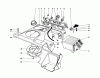 Toro 38180 - CCR 2000 Snowthrower, 1986 (6000001-6999999) Listas de piezas de repuesto y dibujos CONTROL PANEL & SHROUDING ASSEMBLY