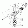 Toro 38180 - CCR 2000 Snowthrower, 1990 (0008195-0999999) Listas de piezas de repuesto y dibujos CARBURETOR ASSEMBLY (ENGINE MODEL NO. 47PK9)