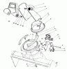 Toro 38180 - CCR 2000 Snowthrower, 1990 (0008195-0999999) Listas de piezas de repuesto y dibujos DISCHARGE CHUTE ASSEMBLY