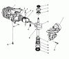 Toro 38180 - CCR 2000 Snowthrower, 1990 (0008195-0999999) Listas de piezas de repuesto y dibujos SHORT BLOCK ASSEMBLY (ENGINE MODEL NO. 47PK9)