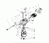 Toro 38181 - CCR 2000 Snowthrower, 1992 (2000001-2999999) Listas de piezas de repuesto y dibujos CARBURETOR ASSEMBLY (ENGINE MODEL NO. 47PM1-4)
