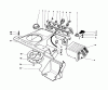 Toro 38180 - CCR 2000 Snowthrower, 1992 (2000001-2999999) Listas de piezas de repuesto y dibujos CONTROL PANEL & SHROUDING ASSEMBLY