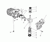 Toro 38181 - CCR 2000 Snowthrower, 1992 (2000001-2999999) Listas de piezas de repuesto y dibujos SHORT BLOCK ASSEMBLY (ENGINE MODEL NO. 47PM1-4)