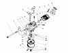 Toro 38180 - CCR 2000 Snowthrower, 1993 (3900001-3999999) Listas de piezas de repuesto y dibujos CARBURETOR ASSEMBLY (ENGINE MODEL NO. 47PM1-4)