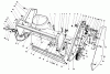 Toro 38181 - CCR 2000 Snowthrower, 1993 (3900001-3999999) Listas de piezas de repuesto y dibujos HOUSING ASSEMBLY