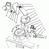 Toro 38181 - CCR 2000 Snowthrower, 1996 (6900001-6999999) Listas de piezas de repuesto y dibujos DISCHARGE CHUTE ASSEMBLY