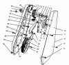 Toro 38181 - CCR 2000 Snowthrower, 1996 (6900001-6999999) Listas de piezas de repuesto y dibujos DRIVE ASSEMBLY