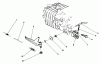 Toro 38185 - CCR 2000 Snowthrower, 1987 (7000001-7999999) Listas de piezas de repuesto y dibujos GOVERNOR ASSEMBLY