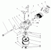 Toro 38185C - CCR 2000 Snowthrower, 1989 (9000001-9999999) Listas de piezas de repuesto y dibujos CARBURETOR ASSEMBLY