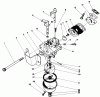 Toro 38185 - CCR 2000 Snowthrower, 1990 (0000001-0999999) Listas de piezas de repuesto y dibujos CARBURETOR ASSEMBLY (ENGINE MODEL NO. 47PK9)
