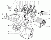 Toro 38185 - CCR 2000 Snowthrower, 1990 (0000001-0999999) Listas de piezas de repuesto y dibujos CONTROL PANEL & SHROUDING ASSEMBLY