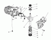 Toro 38186 - CCR 2000 Snowthrower, 1991 (1000001-1999999) Listas de piezas de repuesto y dibujos SHORT BLOCK ASSEMBLY (ENGINE MODEL NO. 47PH7-5, 47PK9-5 & 47PLO-5)