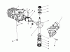 Toro 38185 - CCR 2000 Snowthrower, 1993 (3900001-3999999) Listas de piezas de repuesto y dibujos SHORT BLOCK ASSEMBLY (ENGINE MODEL NO. 47PM1-5)