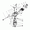 Toro 38185 - CCR 2000 Snowthrower, 1994 (4900001-4999999) Listas de piezas de repuesto y dibujos CARBURETOR ASSEMBLY (ENGINE MODEL 47PP3-5)