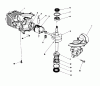 Toro 38185 - CCR 2000 Snowthrower, 1994 (4900001-4999999) Listas de piezas de repuesto y dibujos SHORT BLOCK ASSEMBLY (ENGINE MODEL 47PP3-5)