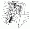 Toro 38185 - CCR 2000 Snowthrower, 1996 (6900001-6999999) Listas de piezas de repuesto y dibujos DRIVE ASSEMBLY