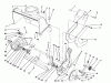 Toro 38191 - CCR 1000 Snowthrower, 1992 (2000001-2999999) Listas de piezas de repuesto y dibujos ROTOR HOUSING ASSEMBLY