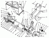 Toro 38196 - CCR 1000 Snowthrower, 1996 (6900001-6999999) Listas de piezas de repuesto y dibujos ROTOR HOUSING ASSEMBLY
