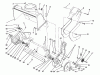 Toro 38196 - CCR 1000 Snowthrower, 1992 (2000001-2999999) Listas de piezas de repuesto y dibujos ROTOR HOUSING ASSEMBLY
