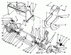 Toro 38195 - CCR 1000 Snowthrower, 1994 (49000001-49999999) Listas de piezas de repuesto y dibujos ROTOR HOUSING ASSEMBLY