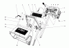 Toro 38200 (S-120) - S-120 Snowthrower, 1980 (0000001-0999999) Listas de piezas de repuesto y dibujos HANDLE ASSEMBLY