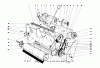 Toro 38200 (S-120) - S-120 Snowthrower, 1980 (0000001-0999999) Listas de piezas de repuesto y dibujos LOWER MAIN FRAME ASSEMBLY