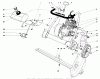 Toro 38235 (S-200) - S-200 Snowthrower, 1980 (0000001-0999999) Listas de piezas de repuesto y dibujos ENGINE ASSEMBLY (MODEL 38225)