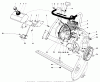 Toro 38235 (S-200) - S-200 Snowthrower, 1980 (0000001-0999999) Listas de piezas de repuesto y dibujos ENGINE ASSEMBLY (MODEL 38235)