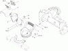 Toro 38273 - Powerlite Snowthrower, 2011 (311003001-311999999) Listas de piezas de repuesto y dibujos DEFLECTOR CHUTE CONTROL ASSEMBLY