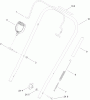 Toro 38273 - Powerlite Snowthrower, 2012 (312000001-312999999) Listas de piezas de repuesto y dibujos HANDLE ASSEMBLY