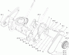 Toro 38273 - Powerlite Snowthrower, 2012 (312000001-312999999) Listas de piezas de repuesto y dibujos MAIN FRAME AND WHEEL ASSEMBLY