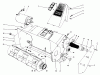 Toro 38310 - Power Shovel Snowthrower, 1988 (8000001-8999999) Listas de piezas de repuesto y dibujos ROTOR HOUSING ASSEMBLY
