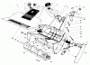 Toro 38350 - Gas Power Shovel Snowthrower, 1983 (3000001-3999999) Listas de piezas de repuesto y dibujos ROTOR HOUSING ASSEMBLY