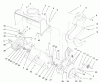 Toro 38405 (1000) - CCR 1000 Snowthrower, 2000 (200000001-200999999) Listas de piezas de repuesto y dibujos HOUSING & SIDE PLATE ASSEMBLY