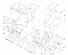 Toro 38405 (1000) - CCR 1000 Snowthrower, 2001 (210000001-210999999) Listas de piezas de repuesto y dibujos HOUSING & SIDE PLATE ASSEMBLY