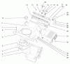 Toro 38411 (2400) - CCR 2400 Snowthrower, 1997 (7900001-7999999) Listas de piezas de repuesto y dibujos SHROUD ASSEMBLY