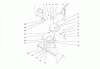Toro 38414 (2400) - CCR 2400 Snowthrower, 1998 (8900001-8999999) Listas de piezas de repuesto y dibujos DISCHARGE CHUTE ASSEMBLY