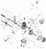 Toro 38415 (2400) - CCR 2400 Snowthrower, 1997 (7900001-7999999) Listas de piezas de repuesto y dibujos ENGINE TECUMSEH MODEL NO. HSK850 TYPE 8312B