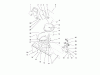 Toro 38423 (2500) - CCR 2500 Snowthrower, 1998 (8900001-8999999) Listas de piezas de repuesto y dibujos DISCHARGE CHUTE ASSEMBLY