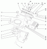 Toro 38426 (2500) - CCR 2500 Snowthrower, 1997 (7900001-7999999) Listas de piezas de repuesto y dibujos SHROUD ASSEMBLY