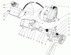 Toro 38430 (3000) - CCR 3000 Snowthrower, 1997 (7900001-7999999) Listas de piezas de repuesto y dibujos ENGINE & MAIN FRAME ASSEMBLY