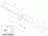 Toro 38431 (3000) - CCR 3000 Snowthrower, 1998 (8900001-8999999) Listas de piezas de repuesto y dibujos STARTER MOTOR ASSEMBLY (MODEL NO. 38435 & 38436)