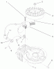Toro 38430 (3000) - CCR 3000 Snowthrower, 1999 (9900001-9999999) Listas de piezas de repuesto y dibujos ENGINE ASSEMBLY (MODEL NO. 38430) #2
