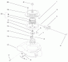 Toro 38435 (3000) - CCR 3000 Snowthrower, 1999 (9900001-9999999) Listas de piezas de repuesto y dibujos ENGINE ASSEMBLY (MODEL NO. 38435) #3