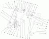 Toro 38435 (3000) - CCR 3000 Snowthrower, 1999 (9900001-9999999) Listas de piezas de repuesto y dibujos SIDE PLATE & IDLER ASSEMBLY