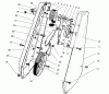 Toro 38436 (3000) - CCR 3000 Snowthrower, 1997 (7900001-7999999) Listas de piezas de repuesto y dibujos DRIVE ASSEMBLY
