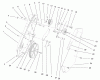 Toro 38442 (3650) - CCR 3650 Snowthrower, 2001 (210000001-210999999) Listas de piezas de repuesto y dibujos IMPELLER DRIVE ASSEMBLY