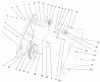 Toro 38442 (3650) - CCR 3650 Snowthrower, 2000 (200000001-200999999) Listas de piezas de repuesto y dibujos IMPELLER DRIVE ASSEMBLY