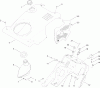 Toro 38454 - Power Clear Snowthrower, 2011 (311000001-311999999) Listas de piezas de repuesto y dibujos SHROUD ASSEMBLY